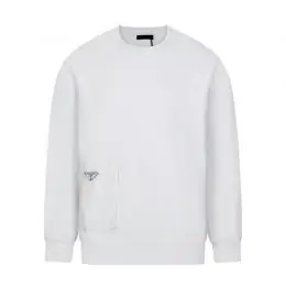 prada sweatshirt manches longues pour unisexe s_1262253